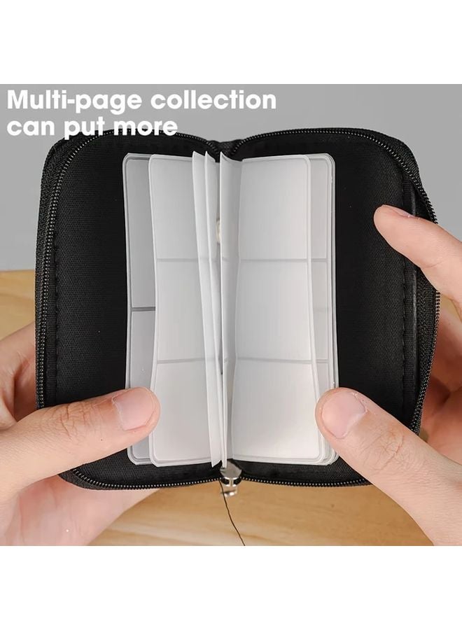 Rose Red Memory Card Storage Bag 22 Slots Portable Protective Case Holder For CF SD Micro SD - Image 5